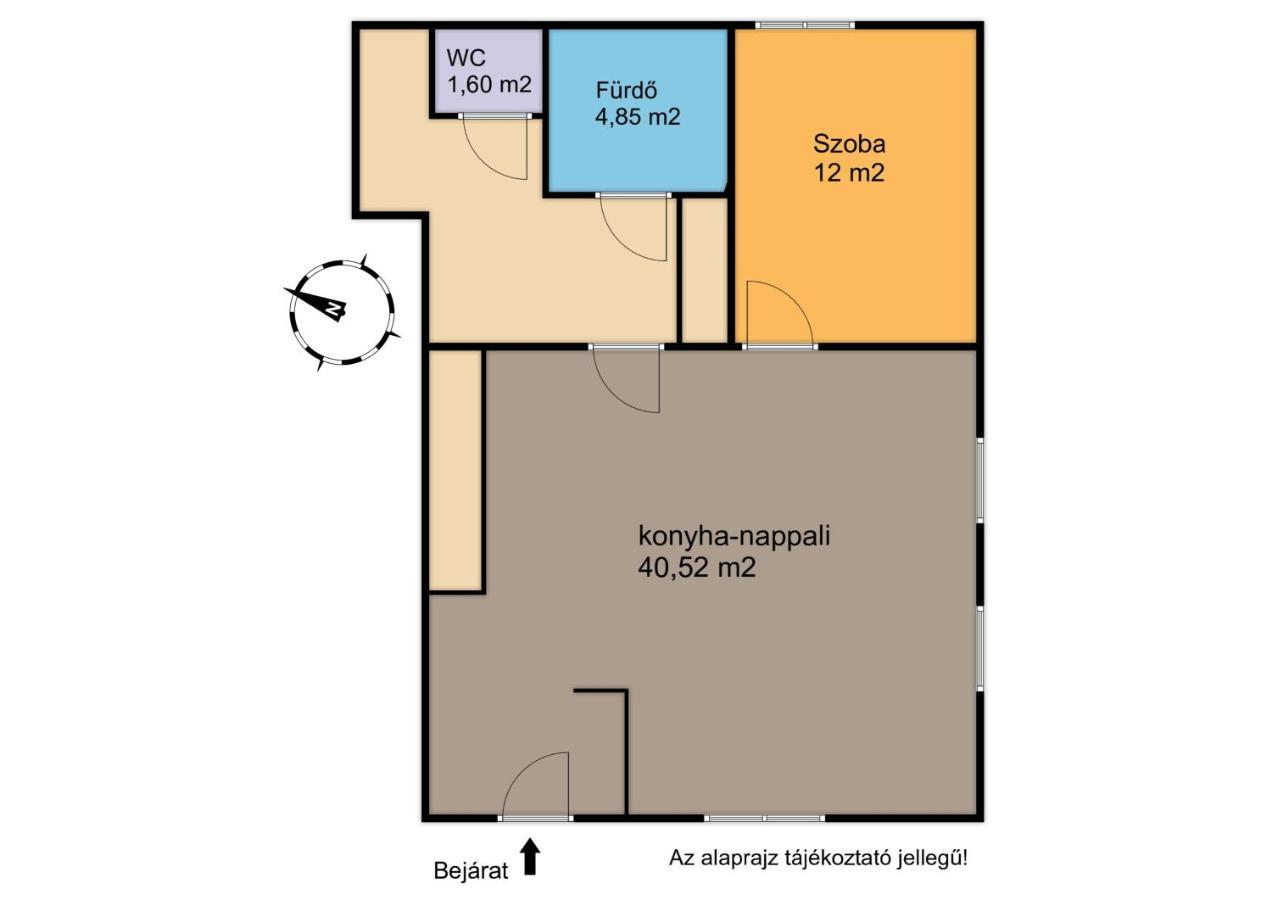 Deli Terasz B Apartman Free Parking, Self-Check-In Anytime Gyor Luaran gambar